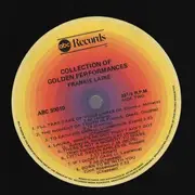 LP - Frankie Laine - Collection Of Golden Performances