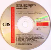 CD - Frankie Laine - I Love Country (Western Songs By Frankie Laine)