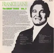 LP - Frankie Laine - The Great Years Vol.2