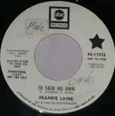 7inch Vinyl Single - Frankie Laine - To Each His Own - Promo
