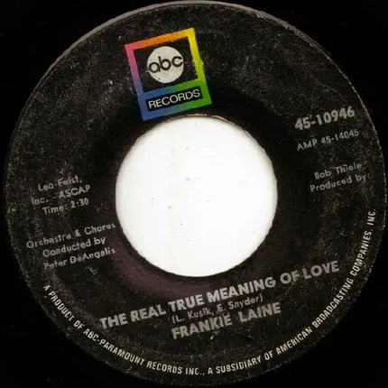 Frankie Laine - You Wanted Someone To Play With
