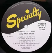 LP - Frankie Lee Sims - Lucy Mae Blues - incl. insert