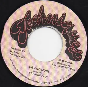 Frankie Paul - Cry No More