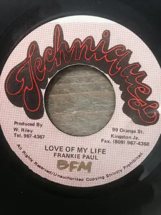 Frankie Paul - Love Of My Life