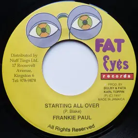 Frankie Paul - Starting All Over