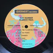 LP - Frankie Paul - Hot Number - OBI, Insert