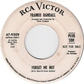 Frankie Randall - Forget Me Not / Lukewarm Lovin'