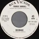 7inch Vinyl Single - Frankie Randall - Rosemarie
