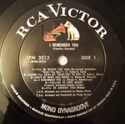 LP - Frankie Randall - I Remember You - Mono