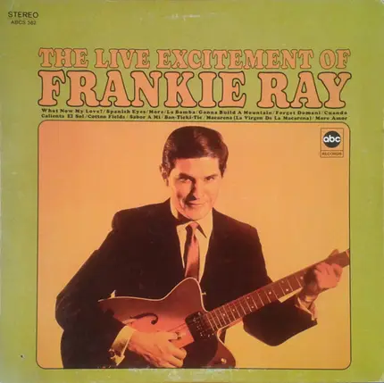 Frankie Ray - The Live Excitement Of Frankie Ray