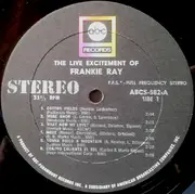 LP - Frankie Ray - The Live Excitement Of Frankie Ray