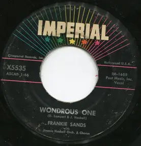 Frankie Sands - Wondrous One / Got Me A Baby