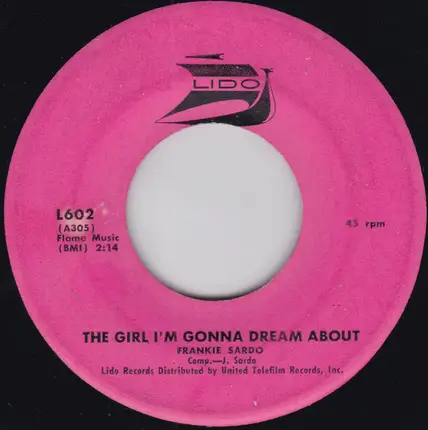 Frankie Sardo - The Girl I'm Gonna Dream About