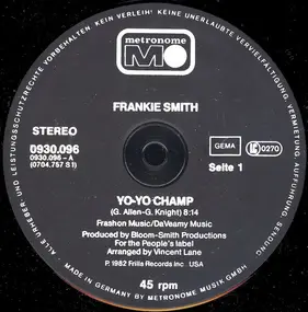 Frankie Smith - Yo-Yo Champ (From Mississippi)