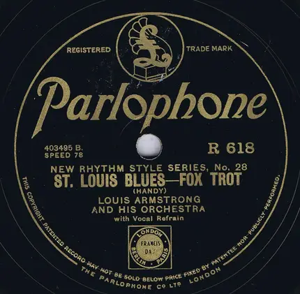 Frankie Trumbauer And His Orchestra / Louis Armstrong And His Orchestra - How Am I To Know? / St. Louis Blues