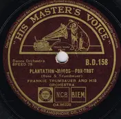 Frankie Trumbauer And His Orchestra - Plantation Moods / Troubled