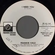 Frankie Valli - I Need You