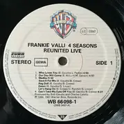 Double LP - Frankie Valli / The Four Seasons - Reunited Live - Gatefold