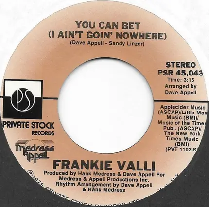 Frankie Valli - Our Day Will Come