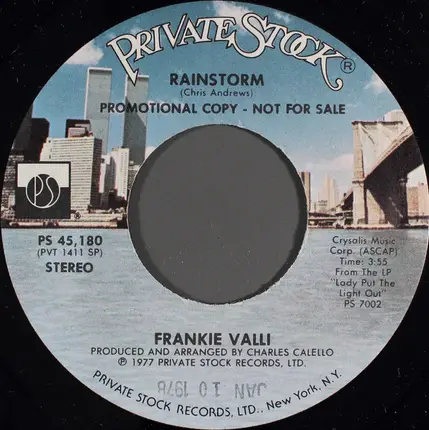 Frankie Valli - Rainstorm