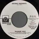 7inch Vinyl Single - Frankie Valli - Second Thoughts