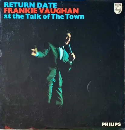 Frankie Vaughan , The V Men , The Sydney Simone Orchestra - Return Date - Frankie Vaughan At The Talk Of The Town