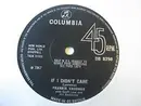 7inch Vinyl Single - Frankie Vaughan - So Tired - solid centre