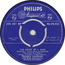 7inch Vinyl Single - Frankie Vaughan With Wally Stott And His Orchestra And Chorus - The Heart Of A Man