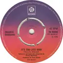 7inch Vinyl Single - Frankie Vaughan - It's Too Late Now