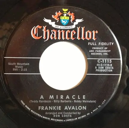 Frankie Avalon - Don't Let Me Stand In Your Way