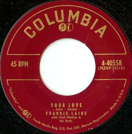 Frankie Laine - Hawk-Eye