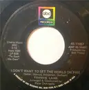 7inch Vinyl Single - Frankie Laine - I Don't Want To Set The World On Fire / I Found You