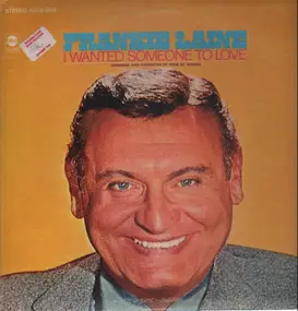 Frankie Laine - I Wanted Someone to Love