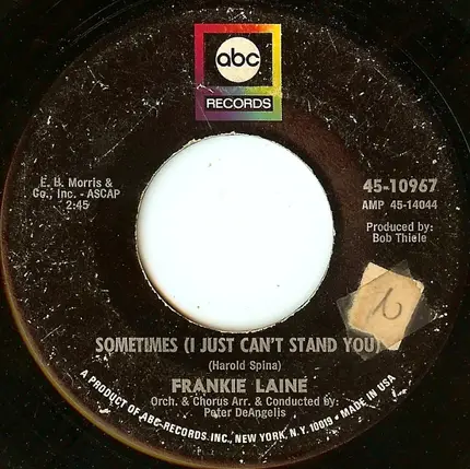 Frankie Laine - Laura, What's He Got That I Ain't Got