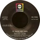 7inch Vinyl Single - Frankie Laine - To Each His Own