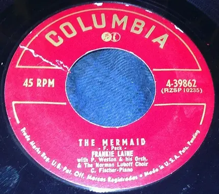 Frankie Laine - The Ruby And The Pearl / The Mermaid