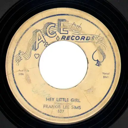 Frankie Lee Sims - Hey Little Girl / Walking With Frankie