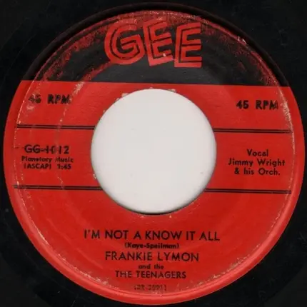 Frankie Lymon & The Teenagers - I Want You To Be My Girl