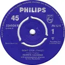 7inch Vinyl Single - Frankie Vaughan - Don't Stop-Twist! / Red Red Roses