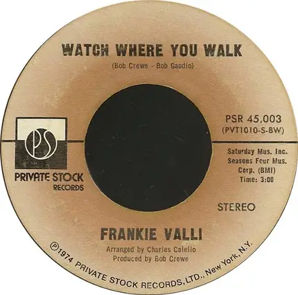 Frankie Valli - My Eyes Adored You