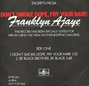 Franklyn Ajaye - Excerpts From Don't Smoke Dope, Fry Your Hair!