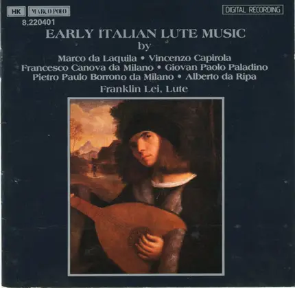 Franklin Lei - Early Italian Lute Music