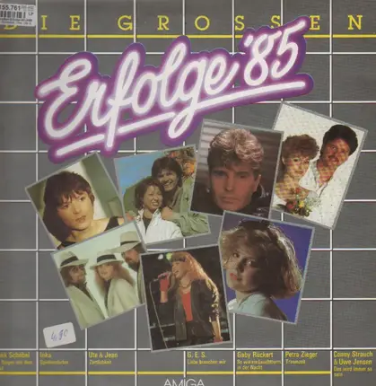 Frank Schöbel, Inka, Ute & Jean, etc. - Die Grossen Erfolge '85