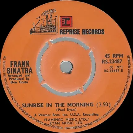 Frank Sinatra - I Will Drink The Wine