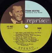 LP - Frank Sinatra - The World We Knew