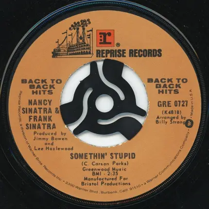 Frank Sinatra / Nancy Sinatra & Frank Sinatra - The World We Knew (Over And Over) / Somethin' Stupid