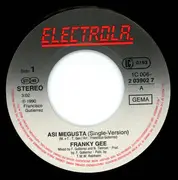 7inch Vinyl Single - Franky Gee - Asi Megusta