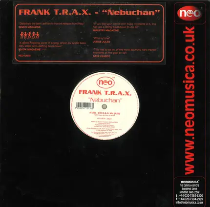 Frank T.R.A.X. - Nebuchan