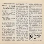 7inch Vinyl Single - Frank Teschemacher - Frank Teschmacher