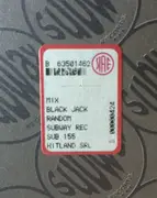 12inch Vinyl Single - Frank Vanoli - Black Jack / Random